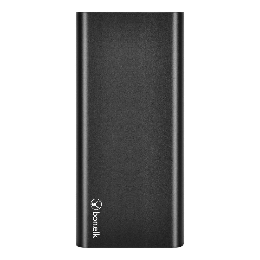 Bonelk 20k mAh Power Bank Slim Eco Series, 1 x USB-C PD20W, 2 x USB-A QC18W - Black