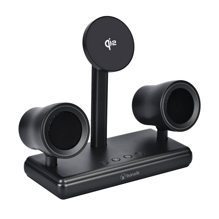 Bonelk Sound Dock Qi2 (with Charger and Cable) - Black