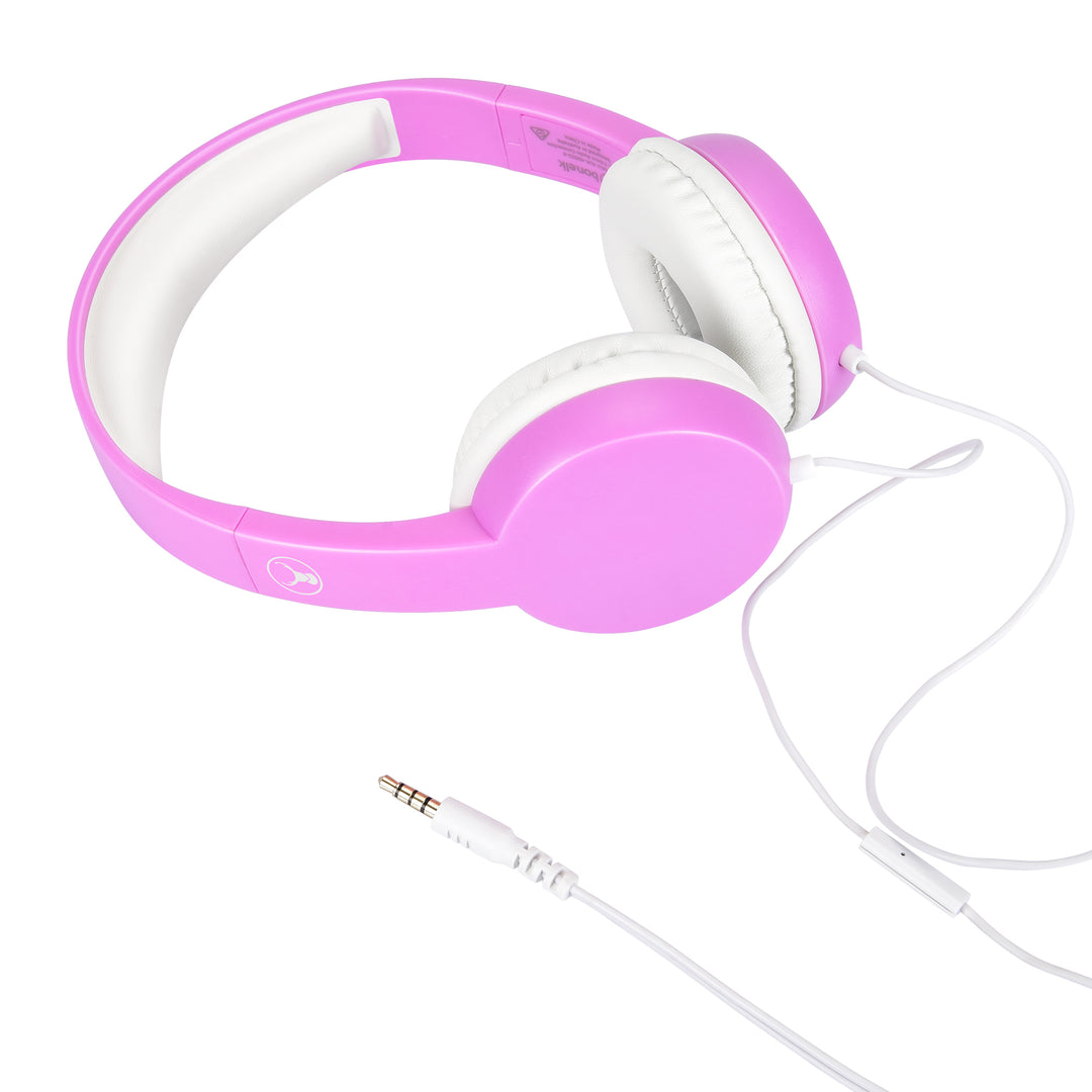 Bonelk Classic Junior Kids Headphones - Pink