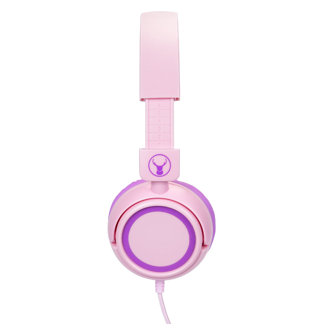 Bonelk Comfort Junior Kids Headphones - Pink/Purple