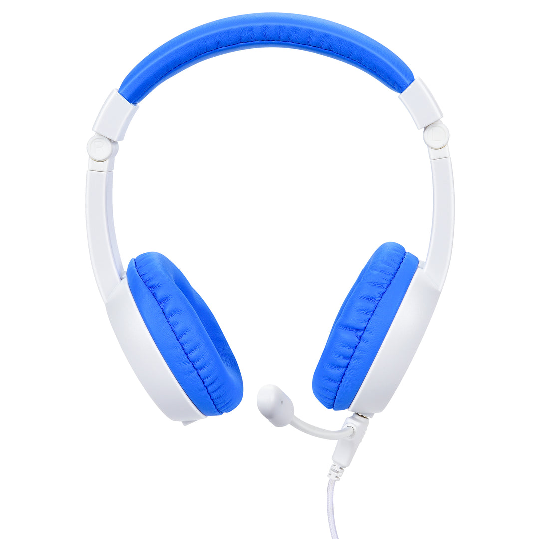 Bonelk My-Style (Boom Mic) Junior Kids Headphones - White/Blue