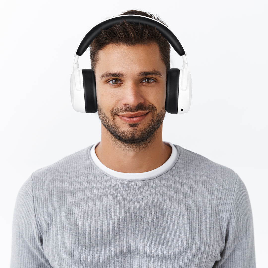 Bonelk Comfort Wireless Headphones - White